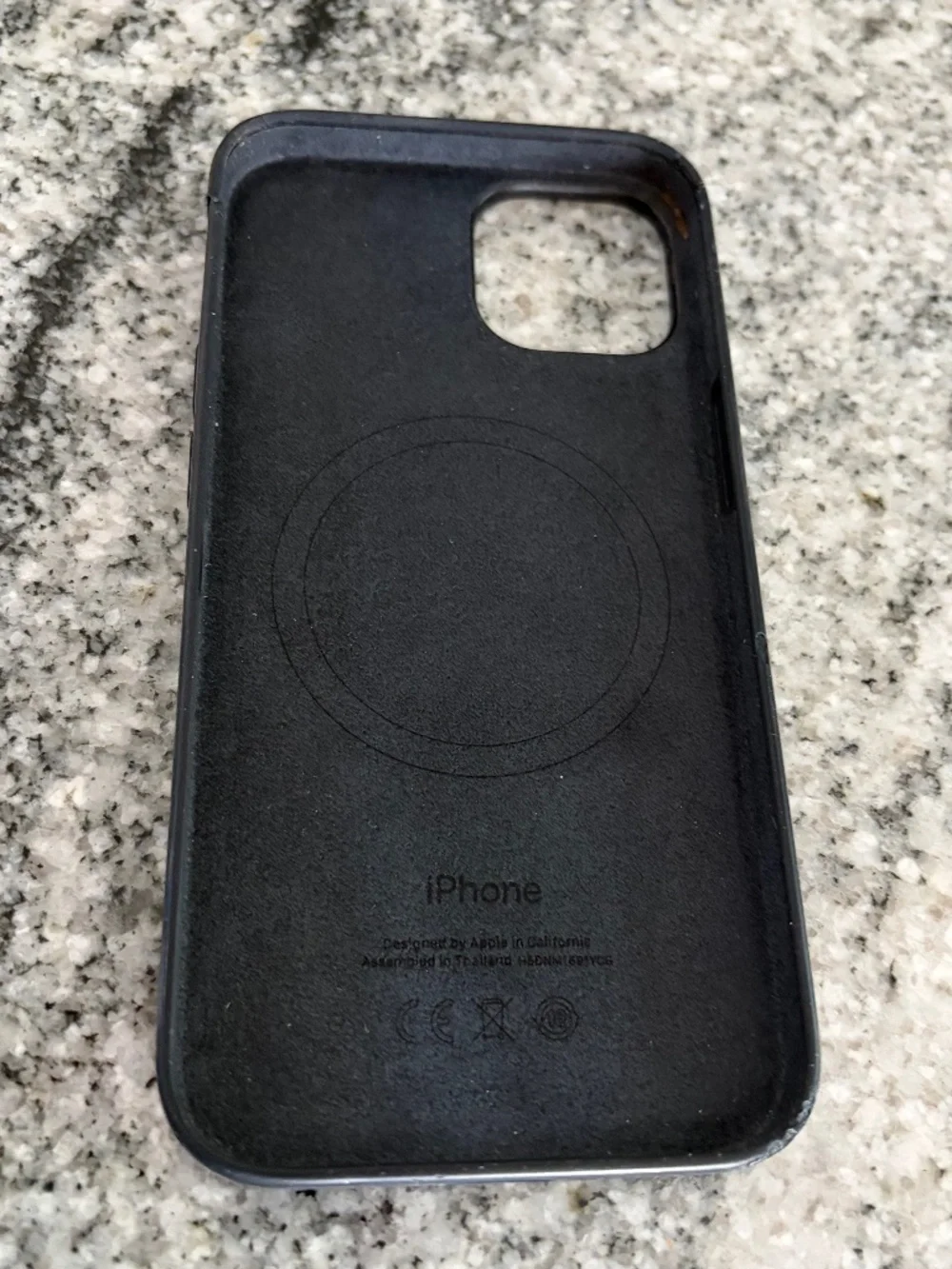 Apple iPhone 14 Black Silicon Case